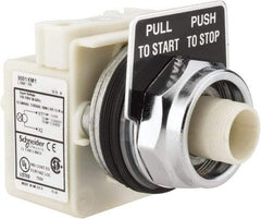 Schneider Electric - 30mm Mount Hole, Extended Straight, Pushbutton Switch Only - Maintained (MA) - Benchmark Tooling