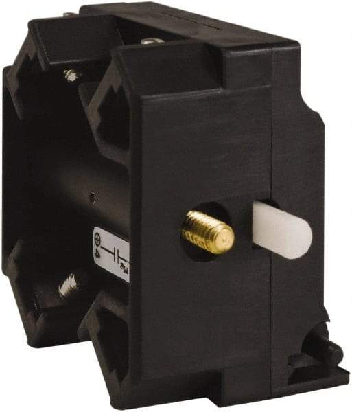 Schneider Electric - 2NO, 3 Amp, Electrical Switch Contact Block - 115 VDC and 240 VAC, Screw Terminal - Benchmark Tooling