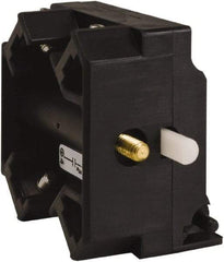 Schneider Electric - 2NO, 3 Amp, Electrical Switch Contact Block - 115 VDC and 240 VAC, Screw Terminal - Benchmark Tooling