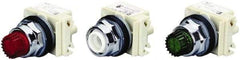 Schneider Electric - 30mm Mount Hole, Extended Straight, Pushbutton Switch Only - Round, Momentary (MO), Weatherproof, Dust and Oil Resistant - Benchmark Tooling