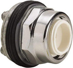 Schneider Electric - 30mm Mount Hole, Extended Straight, Pushbutton Switch Only - Round, Momentary (MO), Weatherproof, Dust and Oil Resistant - Benchmark Tooling