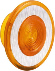 Schneider Electric - Pushbutton Switch Push-Pull Knob - Amber, Round Button, Nonilluminated - Benchmark Tooling