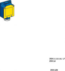 Telemecanique Sensors - 3.7 Inch Long, Metal Body, Limit Switch Body - For Use with ZCKD02, ZCKD029, ZCKD05, ZCKD06, ZCKD08, ZCKD10, ZCKD109, ZCKD15, ZCKD16, ZCKD17, ZCKD21, ZCKD219, ZCKD23, ZCKD239, ZCKD41, ZCKD59, ZCKD81, ZCKD91 - Benchmark Tooling