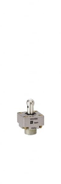 Telemecanique Sensors - 3.7 Inch Long, Limit Switch Head - Steel Roller, For Use with ZCK Limit Switches - Benchmark Tooling