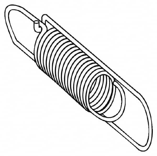 Telemecanique Sensors - 7.2 Inch Long, Limit Switch End Spring - For Use with XY2CH - Benchmark Tooling