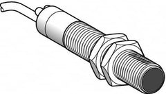 Telemecanique Sensors - Cable Connector, 15m Nominal Distance, Shock and Vibration Resistant, Through Beam Photoelectric Sensor - 24 to 240 VAC/VDC, 25 Hz, Brass, 82mm Long x 18mm Wide x 2.6 Inch High - Benchmark Tooling