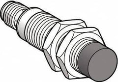 Telemecanique Sensors - NPN, NC, 7mm Detection, Cylinder, Inductive Proximity Sensor - 3 Wires, IP67, IP69, 12 to 48 VDC, M12x1 Thread, 66mm Long - Benchmark Tooling