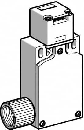 Telemecanique Sensors - 3NC Configuration, Multiple Amp Level, Plastic Key Safety Limit Switch - 52mm Wide x 30mm Deep x 115mm High, IP67 Ingress Rating - Benchmark Tooling