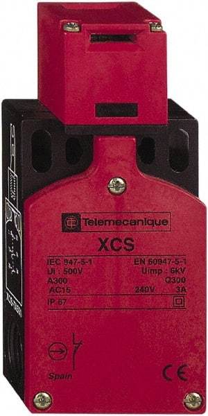 Telemecanique Sensors - 3NC Configuration, Multiple Amp Level, Plastic Key Safety Limit Switch - 52mm Wide x 30mm Deep x 115mm High, IP67 Ingress Rating - Benchmark Tooling