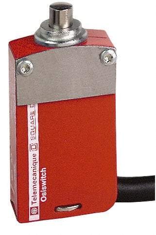 Telemecanique Sensors - NO/2NC Configuration, Multiple Amp Level, Metal Plunger Safety Limit Switch - 2m Cable Length, 30mm Wide x 16mm Deep x 60mm High, IP66, IP67, IP68 Ingress Rating - Benchmark Tooling