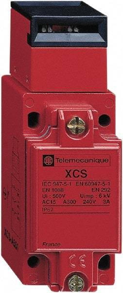 Telemecanique Sensors - 3NC Configuration, Multiple Amp Level, Metal Key Safety Limit Switch - 40mm Wide x 44mm Deep x 114mm High, IP67 Ingress Rating - Benchmark Tooling