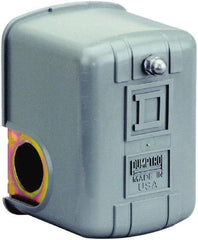 Square D - 1 and 3R NEMA Rated, 16 to 22 psi, Electromechanical Pressure and Level Switch - Adjustable Pressure, 230 VAC, L1-T1 Terminal, For Use with Square D Pumptrol - Benchmark Tooling