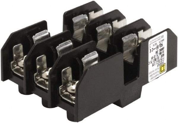 Square D - 3 Pole, 600 Volt, 30 Amp, Surface Mount Fuse Holder - Benchmark Tooling