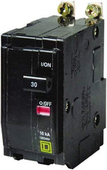 Square D - 60 Amp, 240 VAC, 2 Pole, Bolt On Miniature Circuit Breaker - 8-2 AWG - Benchmark Tooling