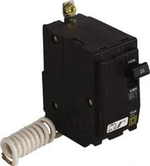 Square D - 15 Amp, 120 VAC, 2 Pole, Bolt On Miniature Circuit Breaker - 14-8 AWG - Benchmark Tooling