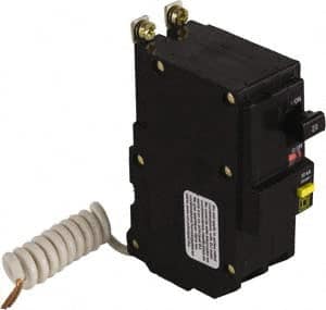 Square D - 50 Amp, 240 VAC, 2 Pole, Bolt On Residual Current Circuit Breaker with Overcurrent Protection - 12-4, 14-6 AWG - Benchmark Tooling