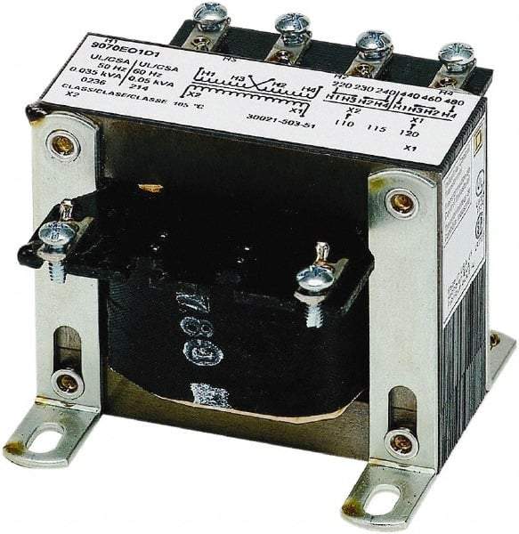 Square D - 1 Phase, 50 VA, Control Transformer - Benchmark Tooling