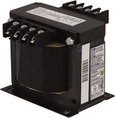 Square D - 300 VA, Top Mount Fuse Block Control Transformer - 50/60 Hz, 5.49 Inch Deep x 3.84 Inch High - Benchmark Tooling