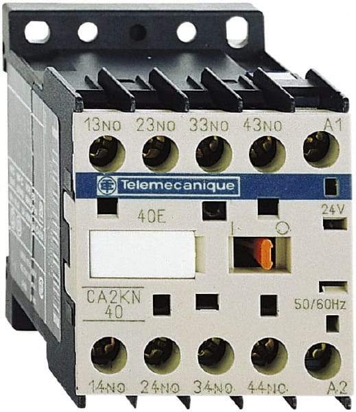 Schneider Electric - 4NO, 230-240 VAC at 50/60 Hz Control Relay - 17 V - Benchmark Tooling