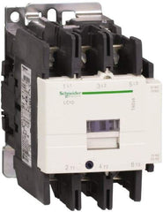 Schneider Electric - 3 Pole, 120 Coil VAC at 50/60 Hz, 80 Amp at 440 VAC, Nonreversible IEC Contactor - Bureau Veritas, CCC, CSA, CSA C22.2 No. 14, DNV, EN/IEC 60947-4-1, EN/IEC 60947-5-1, GL, GOST, LROS, RINA, RoHS Compliant, UL 508, UL Listed - Benchmark Tooling