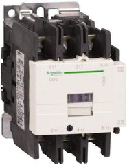 Schneider Electric - 3 Pole, 48 Coil VAC at 50/60 Hz, 80 Amp at 440 VAC, Nonreversible IEC Contactor - Bureau Veritas, CCC, CSA, CSA C22.2 No. 14, DNV, EN/IEC 60947-4-1, EN/IEC 60947-5-1, GL, GOST, LROS, RINA, RoHS Compliant, UL 508, UL Listed - Benchmark Tooling