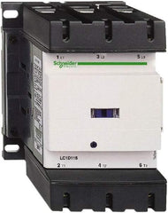 Schneider Electric - 3 Pole, 110 Coil VAC at 50/60 Hz, 150 Amp at 440 VAC, Nonreversible IEC Contactor - Bureau Veritas, CCC, CSA, CSA C22.2 No. 14, DNV, EN/IEC 60947-4-1, EN/IEC 60947-5-1, GL, GOST, LROS, RINA, RoHS Compliant, UL 508, UL Listed - Benchmark Tooling