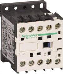 Schneider Electric - 3 Pole, 480 Coil VAC at 50/60 Hz, 6 Amp at 440 VAC, Nonreversible IEC Contactor - BS 5424, CSA, IEC 60947, NF C 63-110, RoHS Compliant, UL Listed, VDE 0660 - Benchmark Tooling