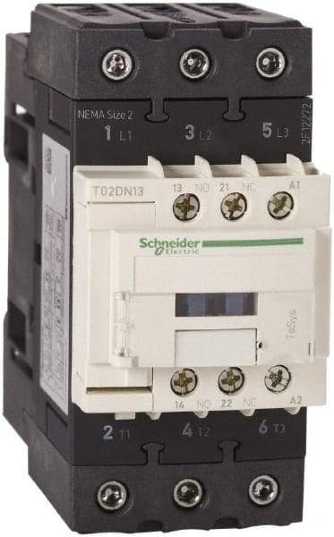 Square D - 3 Pole, 24 Coil VDC, 45 Amp NEMA Contactor - Open Enclosure - Benchmark Tooling