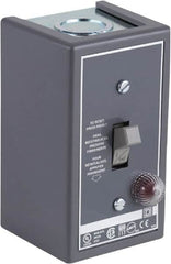 Square D - 1 Pole, 16 Amp, Open Toggle Manual Motor Starter - 1 hp at 115 VAC, 1 hp at 230 VAC, 1 hp at 277 VAC, CE, CSA & UL Listed - Benchmark Tooling