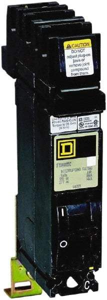 Square D - 30 Amp, 125 VDC, 277 VAC, 1 Pole, Molded Case Circuit Breaker - Thermal Magnetic Trip, 12-4 (Aluminum), 14-4 (Copper) AWG - Benchmark Tooling