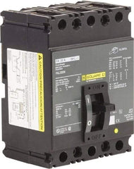 Square D - 30 Amp, 240 VAC, 3 Pole, Panel Mount Molded Case Circuit Breaker - Thermal Magnetic Trip, Multiple Breaking Capacity Ratings, 12-4 (Aluminum), 14-4 (Copper) AWG, 4.13 Inch Deep x 6 Inch High x 4-1/2 Inch Long - Benchmark Tooling