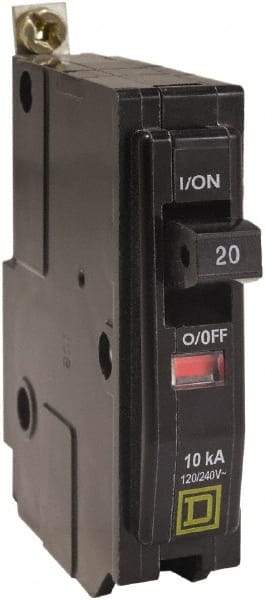 Square D - 30 Amp, 240 VAC, 1 Pole, Bolt On Miniature Circuit Breaker - 14-8 AWG - Benchmark Tooling