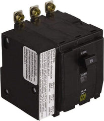 Square D - 20 Amp, 240 VAC, 3 Pole, Panel Mount Miniature Circuit Breaker - 14-2 AWG - Benchmark Tooling