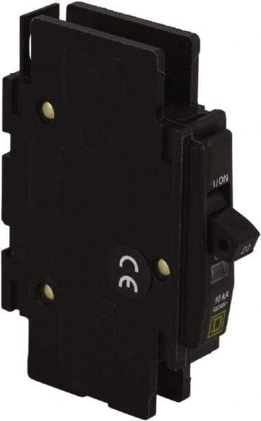 Square D - 15 Amp, 240 VAC, 1 Pole, Panel Mount Miniature Circuit Breaker - 14-2 AWG - Benchmark Tooling