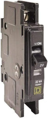 Square D - 30 Amp, 240 VAC, 1 Pole, Panel Mount Miniature Circuit Breaker - 14-2 AWG - Benchmark Tooling