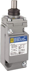 Square D - SPDT, NC/NO, 600 Volt Screw Terminal, Plunger Actuator, General Purpose Limit Switch - 1, 2, 4, 6, 12, 13, 6P NEMA Rating, IP67 IPR Rating - Benchmark Tooling