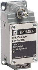 Square D - DPST, 2NC, 600 Volt Screw Terminal, Rotary Spring Return Actuator, General Purpose Limit Switch - 1, 2, 4, 12, 13 NEMA Rating, IP67 IPR Rating - Benchmark Tooling