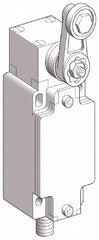 Telemecanique Sensors - DP, NC/NO, 240 VAC, 5-Pin M12 Male Terminal, Roller Lever Actuator, General Purpose Limit Switch - IP66 IPR Rating - Benchmark Tooling