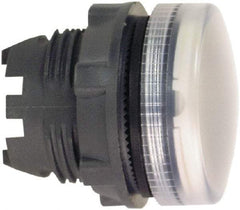 Schneider Electric - Round Pilot and Indicator Light Lens - White - Benchmark Tooling