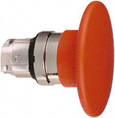 Schneider Electric - 22mm Mount Hole, Extended Mushroom Head, Pushbutton Switch Only - Round, Red Pushbutton, Nonilluminated, Momentary (MO) - Benchmark Tooling