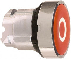 Schneider Electric - 22mm Mount Hole, Flush, Pushbutton Switch Only - Round, Red Pushbutton, Nonilluminated, Momentary (MO) - Benchmark Tooling