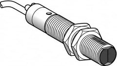 Telemecanique Sensors - Cable Connector, 1m Nominal Distance, Shock and Vibration Resistant, Diffused Photoelectric Sensor - 24 to 240 VAC/VDC, 25 Hz, Brass, 82mm Long x 18mm Wide x 7 Inch High - Benchmark Tooling