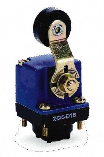 Telemecanique Sensors - 3.7 Inch Long, 19mm Diameter, Limit Switch Head - For Use with Limit Switches - Benchmark Tooling