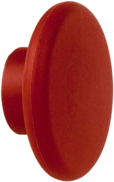 Schneider Electric - Extended Mushroom Head Pushbutton Switch Knob - Red, Nonilluminated - Benchmark Tooling