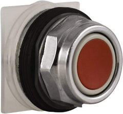 Schneider Electric - 30mm Mount Hole, Extended Straight, Pushbutton Switch Only - Round, Red Pushbutton, Momentary (MO), Weatherproof, Dust and Oil Resistant - Benchmark Tooling