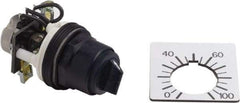 Square D - 1,000 Ohm, 30mm, 300 VAC Potentiometer - 2 Watts, Nonilluminated, Knob Operated, NEMA 4, 13 - Benchmark Tooling