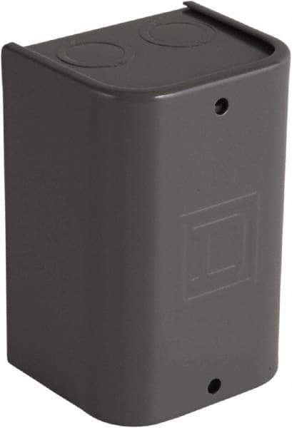 Square D - Steel Power Relay Enclosure Screw Cover - NEMA 1, 92mm Wide x 134.11 mm High x 84mm Deep - Benchmark Tooling