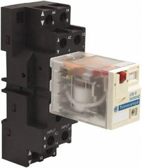 Schneider Electric - 3,750 VA Power Rating, Electromechanical Plug-in General Purpose Relay - 15 Amp at 250 VAC & 28 VDC, 2CO, 230 VAC - Benchmark Tooling