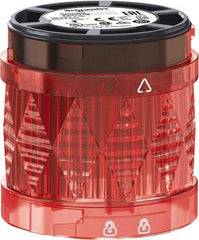 Schneider Electric - LED Lamp, Red, Steady, Stackable Tower Light Module - 24 VAC/VDC, 40 Milliamp, IP65 Ingress Rating, Base Mount - Benchmark Tooling