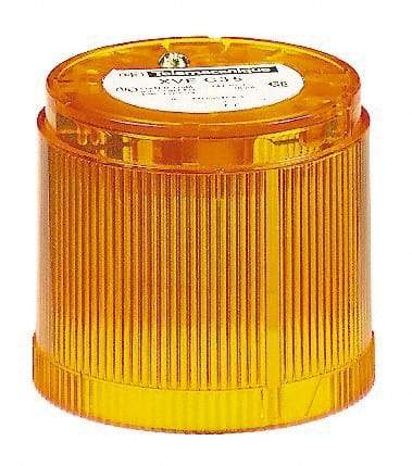 Schneider Electric - 120 VAC, Flash Discharge Tube, Orange, Flashing Light - 70mm Diameter, 2.05 Inch High, IP40, IP42 Ingress Rating, Base Mount - Benchmark Tooling